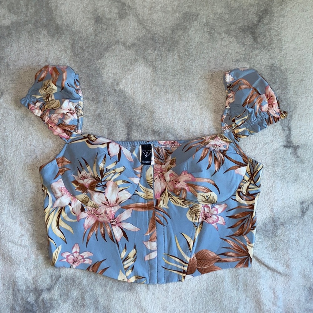 Windsor top, worn once